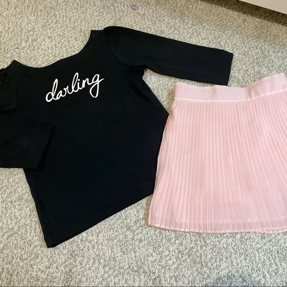 Janie and Jack girls set 5T